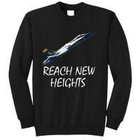 Reach New Heights Blue Angel Tall Sweatshirt