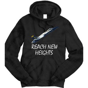 Reach New Heights Blue Angel Tie Dye Hoodie