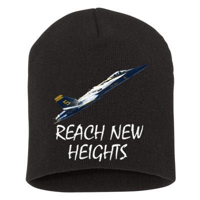 Reach New Heights Blue Angel Short Acrylic Beanie