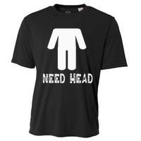 retro Need Head Adult Headless Man Cooling Performance Crew T-Shirt