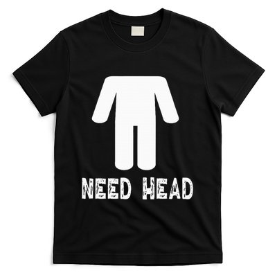 retro Need Head Adult Headless Man T-Shirt