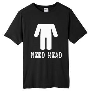 retro Need Head Adult Headless Man Tall Fusion ChromaSoft Performance T-Shirt