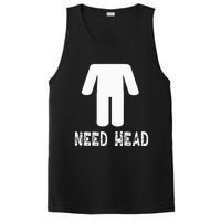 retro Need Head Adult Headless Man PosiCharge Competitor Tank