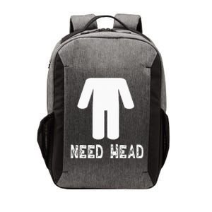 retro Need Head Adult Headless Man Vector Backpack