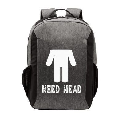 retro Need Head Adult Headless Man Vector Backpack