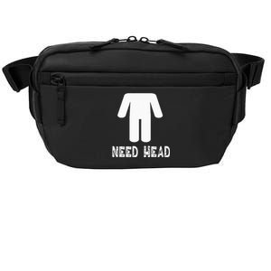 retro Need Head Adult Headless Man Crossbody Pack