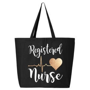 Registered Nurse Heart Great Gift Rn Gift 25L Jumbo Tote