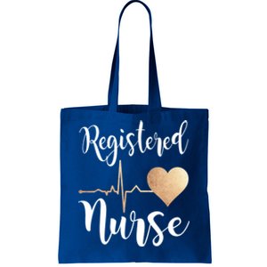 Registered Nurse Heart Great Gift Rn Gift Tote Bag