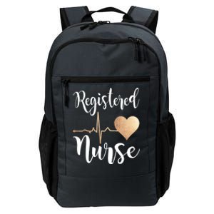 Registered Nurse Heart Great Gift Rn Gift Daily Commute Backpack