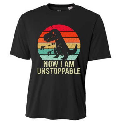 Retro Now I Am Unstoppable Cooling Performance Crew T-Shirt