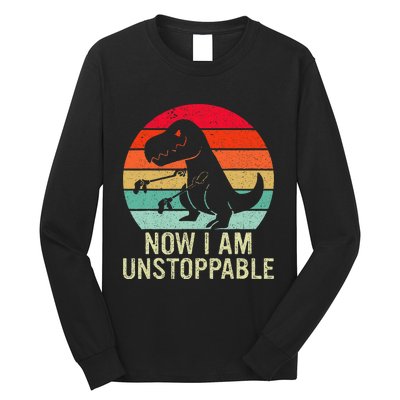 Retro Now I Am Unstoppable Long Sleeve Shirt