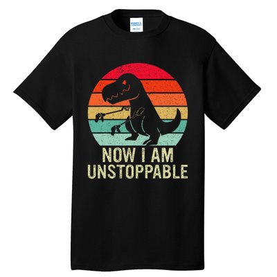 Retro Now I Am Unstoppable Tall T-Shirt