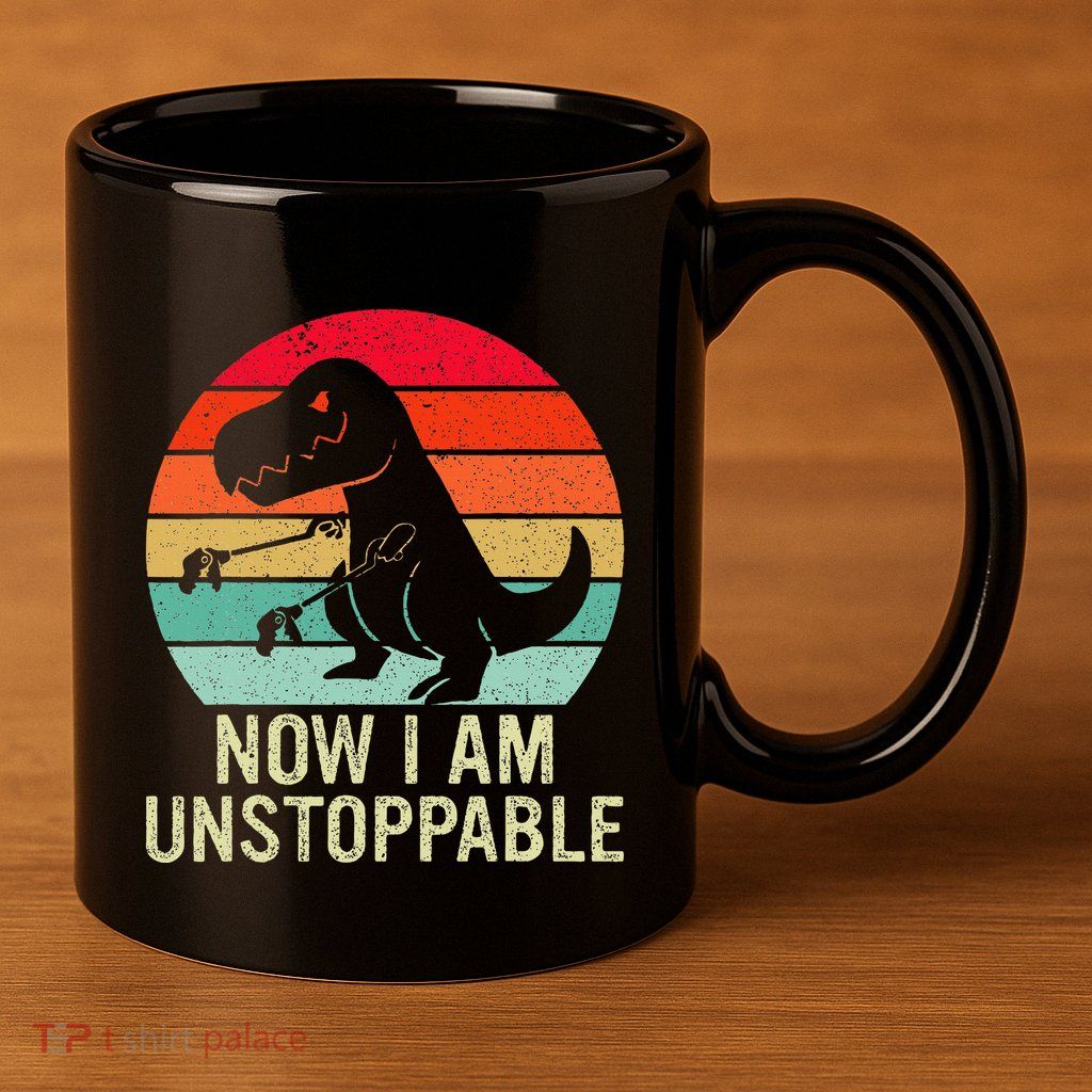Retro Now I Am Unstoppable 11oz C Handle Ceramic Mug