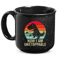 Retro Now I Am Unstoppable 15oz Campfire Ceramic Mug