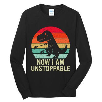 Retro Now I Am Unstoppable Tall Long Sleeve T-Shirt