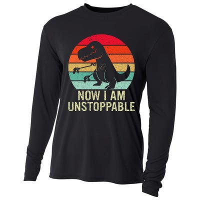 Retro Now I Am Unstoppable Cooling Performance Long Sleeve Crew