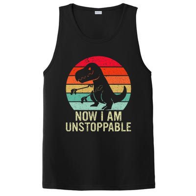 Retro Now I Am Unstoppable PosiCharge Competitor Tank