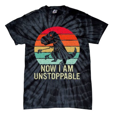 Retro Now I Am Unstoppable Tie-Dye T-Shirt