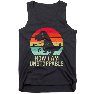 Retro Now I Am Unstoppable Tank Top