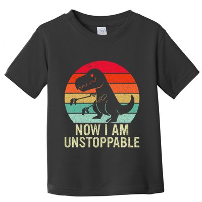 Retro Now I Am Unstoppable Toddler T-Shirt