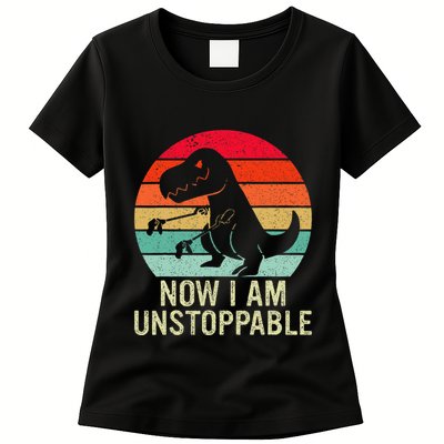 Retro Now I Am Unstoppable Womens T-Shirt
