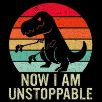 Retro Now I Am Unstoppable Zip Tote Bag