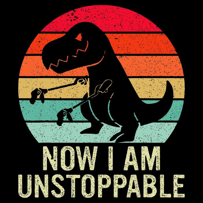 Retro Now I Am Unstoppable Zip Tote Bag
