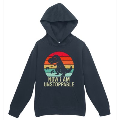 Retro Now I Am Unstoppable Urban Pullover Hoodie