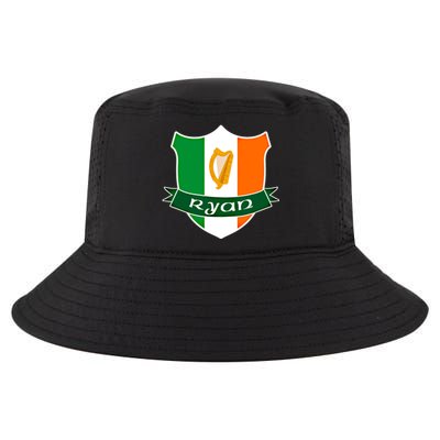 Ryan Name Irish Gift Irish Flag Harp Crest Cool Comfort Performance Bucket Hat