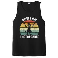 Retro Now I Am Unstoppable Funny PosiCharge Competitor Tank