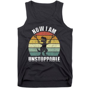 Retro Now I Am Unstoppable Funny Tank Top