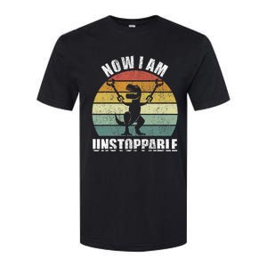 Retro Now I Am Unstoppable Funny Softstyle CVC T-Shirt