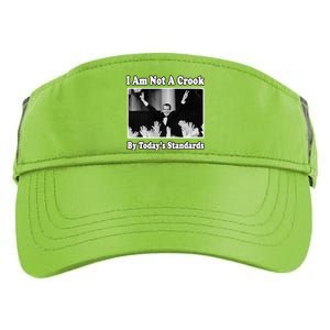 Richard Nixon I Am Not A Crook By Today&X27;S Standards Political Meme Adult Drive Performance Visor