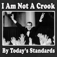 Richard Nixon I Am Not A Crook By Today&X27;S Standards Political Meme Garment-Dyed Fleece Hoodie