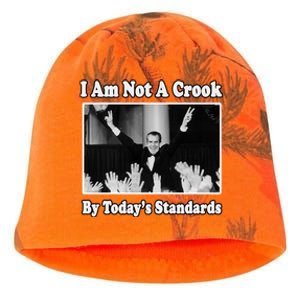 Richard Nixon I Am Not A Crook By Today&X27;S Standards Political Meme Kati - Camo Knit Beanie