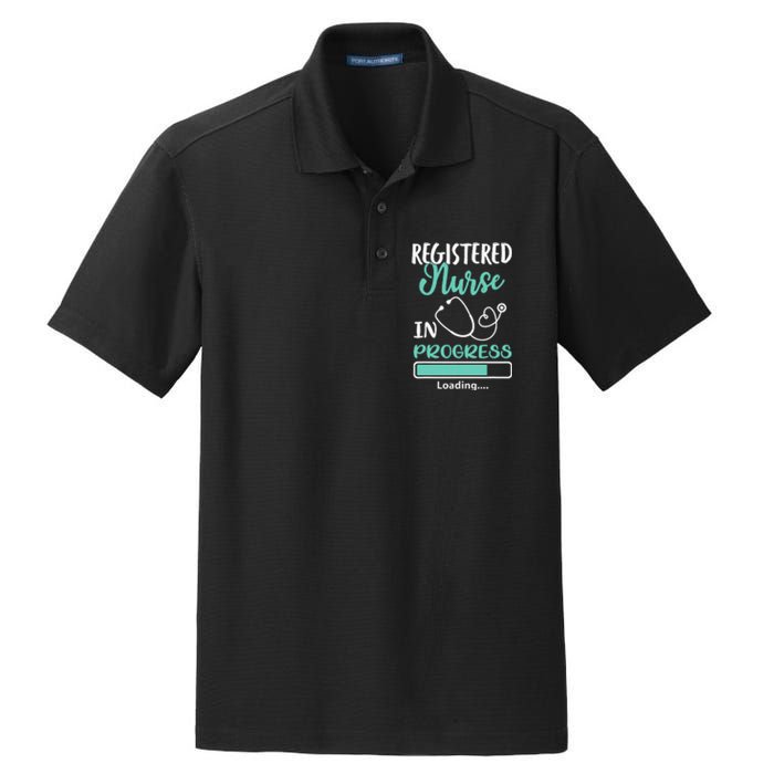 Registered Nurse In Progress Loading Training Student Dry Zone Grid Polo