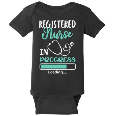 Registered Nurse In Progress Loading Training Student Baby Bodysuit