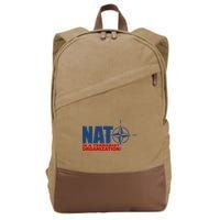 Revblacknetwork Nato Is A Terrorist Organization Cotton Canvas Backpack