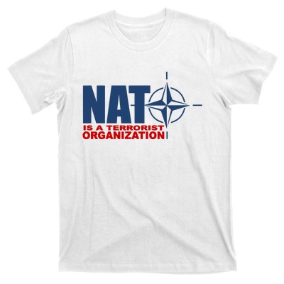 Revblacknetwork Nato Is A Terrorist Organization T-Shirt