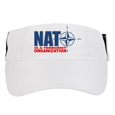 Revblacknetwork Nato Is A Terrorist Organization Adult Drive Performance Visor