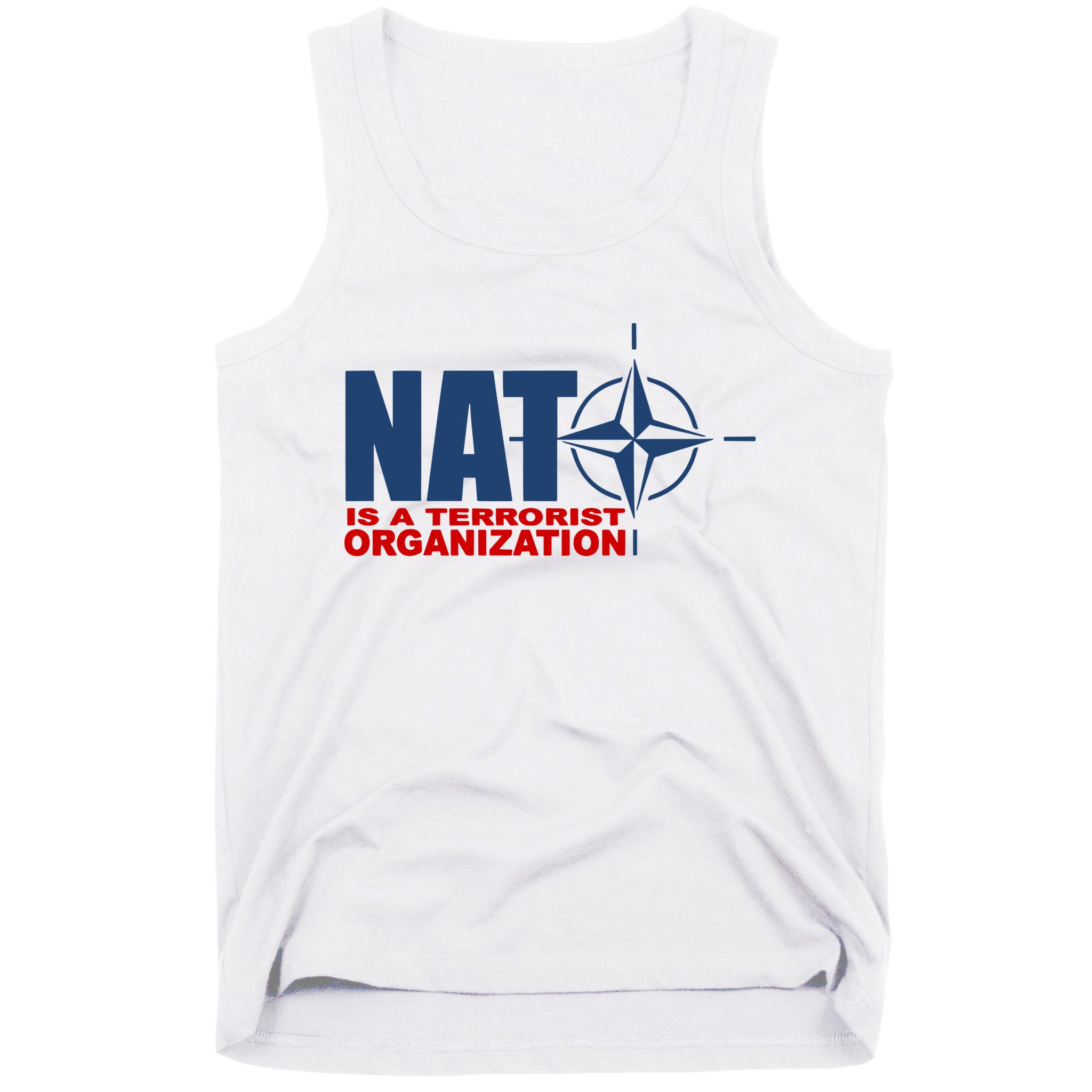 Revblacknetwork Nato Is A Terrorist Organization Tank Top