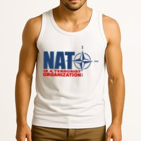 Revblacknetwork Nato Is A Terrorist Organization Tank Top