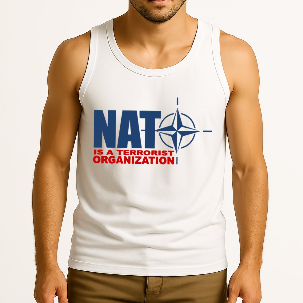 Revblacknetwork Nato Is A Terrorist Organization Tank Top