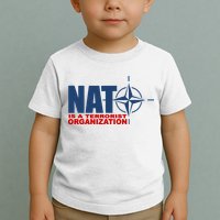 Revblacknetwork Nato Is A Terrorist Organization Toddler T-Shirt