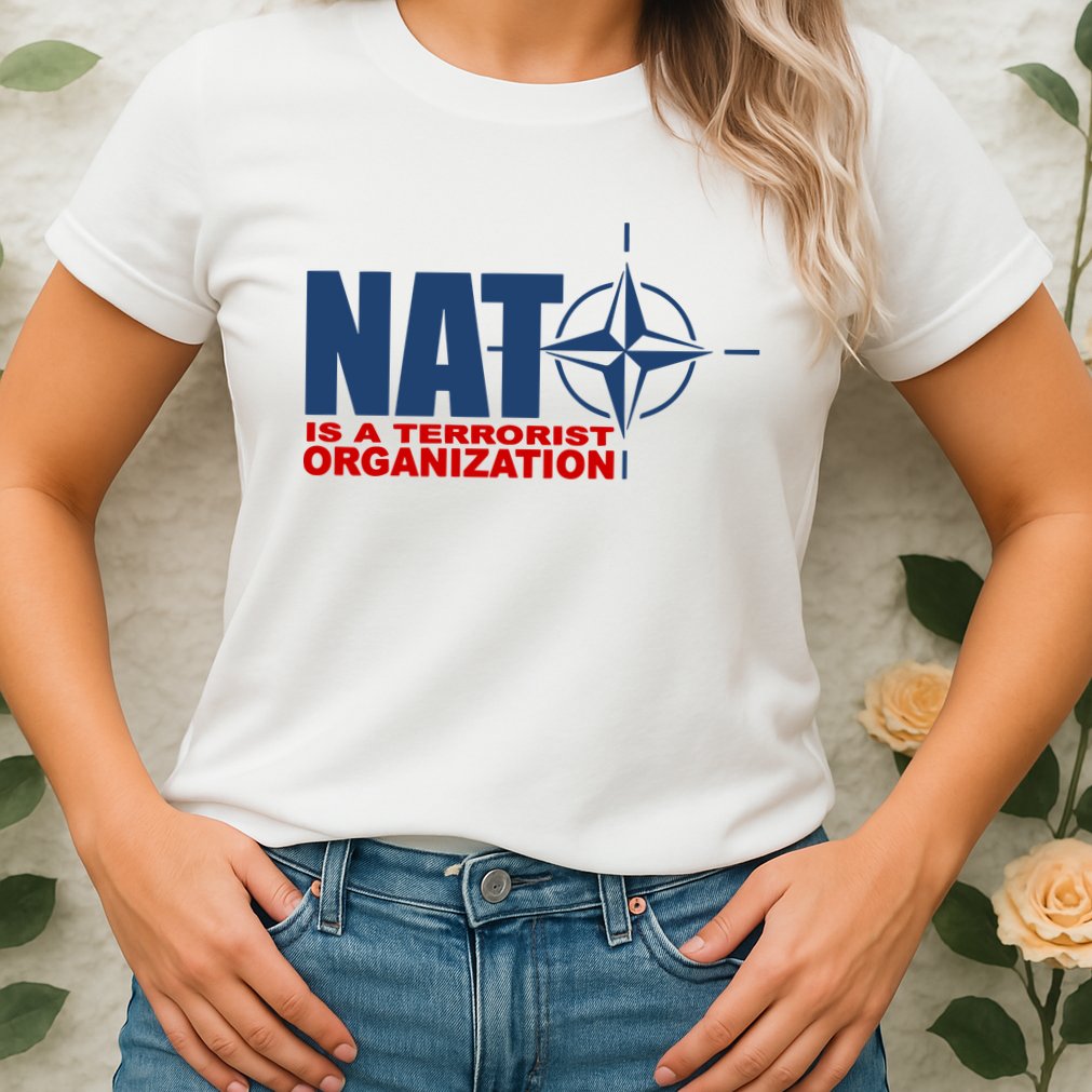Revblacknetwork Nato Is A Terrorist Organization Womens T-Shirt