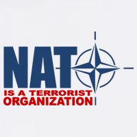 Revblacknetwork Nato Is A Terrorist Organization Short Acrylic Beanie