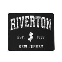 Riverton New Jersey Nj Vintage Athletic Sports Design Mousepad