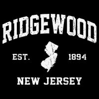 Ridgewood New Jersey NJ Vintage State Athletic Style Sweatshirt