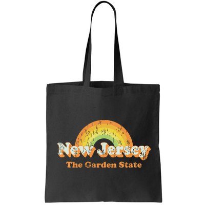 Retro New Jersey Vintage 70s Nj Rainbow Bag