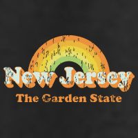 Retro New Jersey Vintage 70s Nj Rainbow Hat